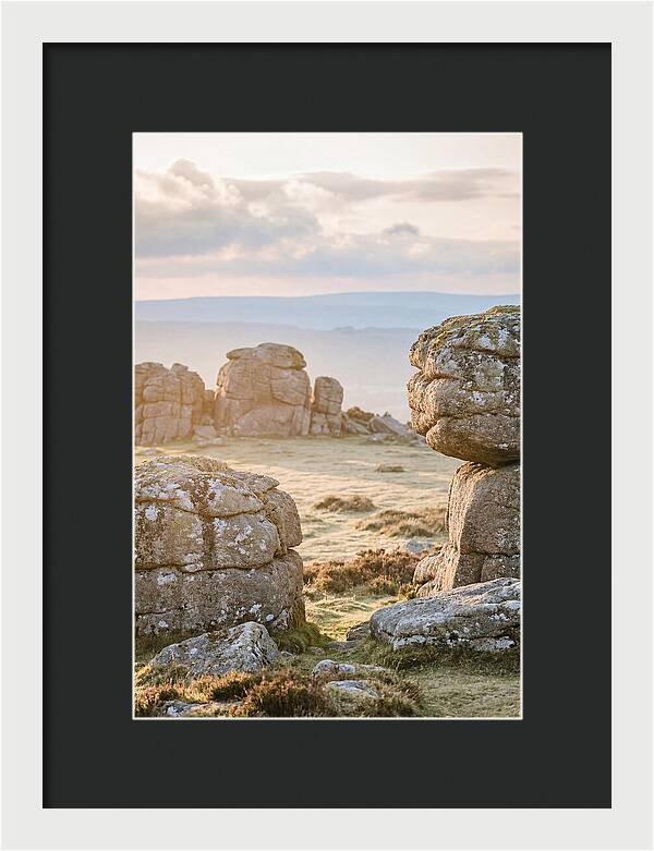 Haytor Rocks At Dawn
