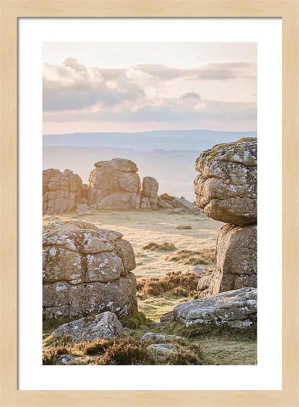 Haytor Rocks At Dawn