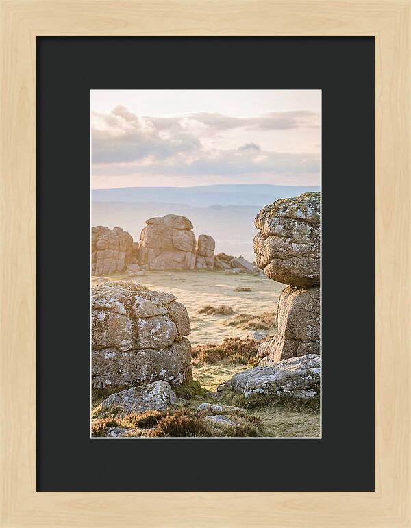 Haytor Rocks At Dawn