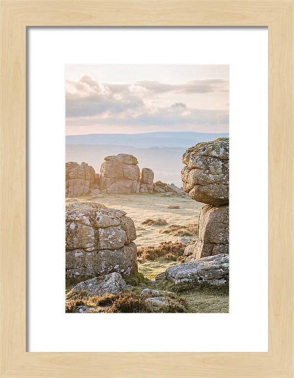 Haytor Rocks At Dawn