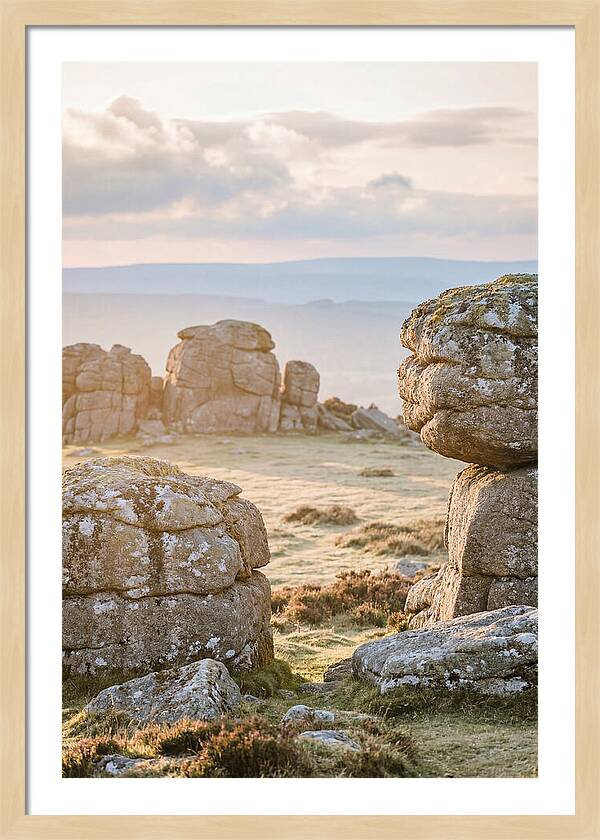 Haytor Rocks At Dawn