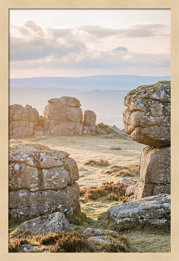 Haytor Rocks At Dawn