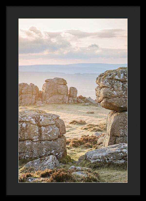 Haytor Rocks At Dawn