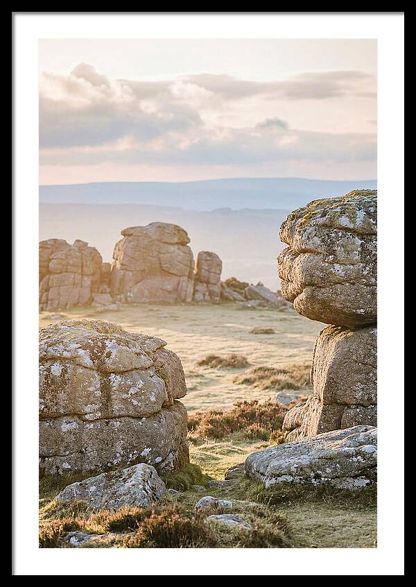 Haytor Rocks At Dawn