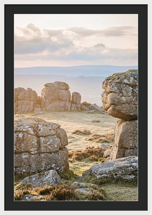 Haytor Rocks At Dawn