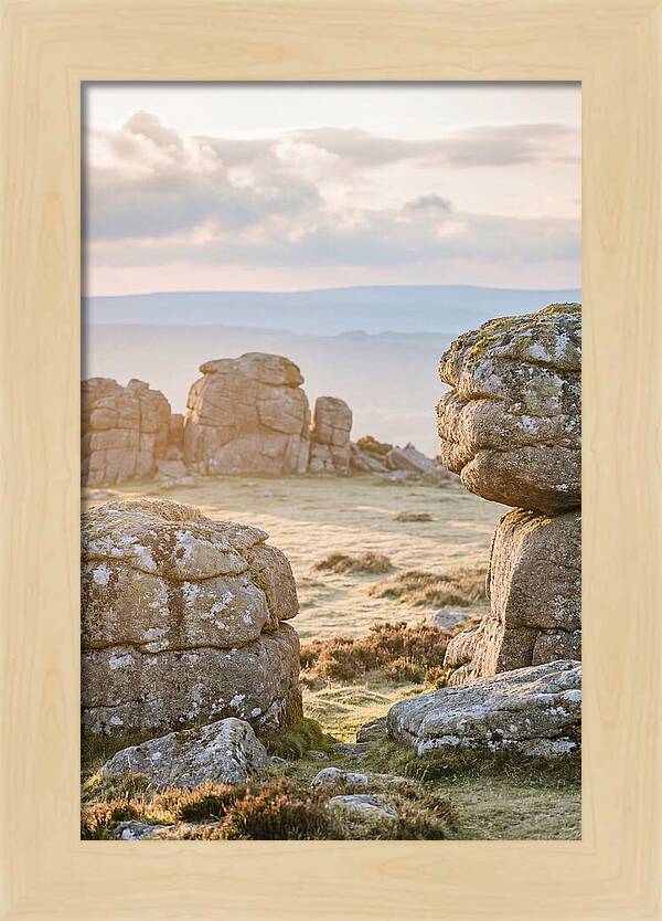 Haytor Rocks At Dawn