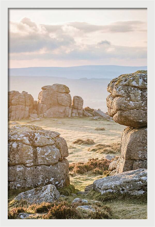 Haytor Rocks At Dawn