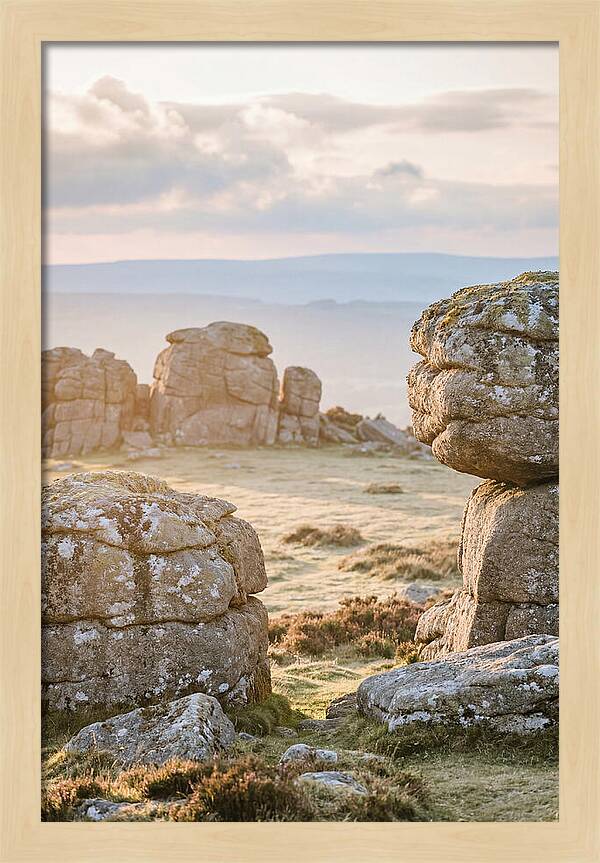 Haytor Rocks At Dawn