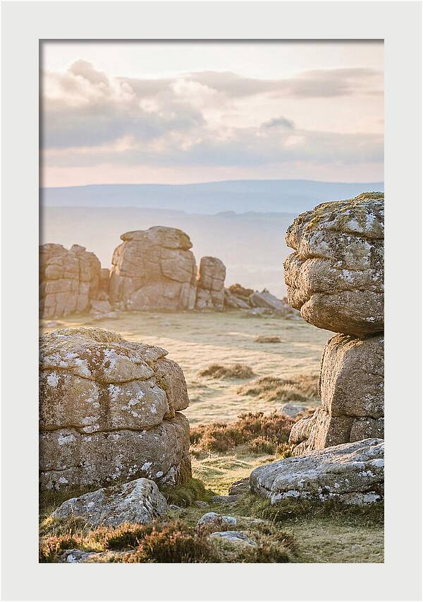 Haytor Rocks At Dawn