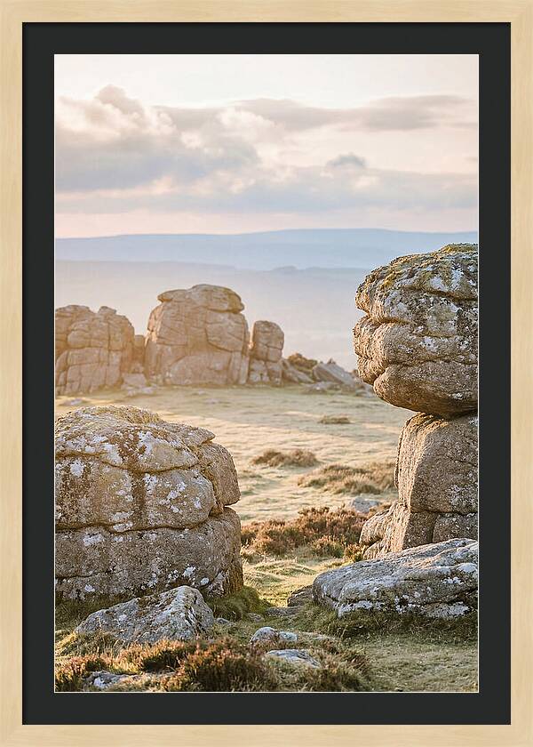 Haytor Rocks At Dawn
