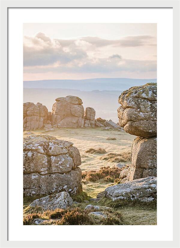 Haytor Rocks At Dawn
