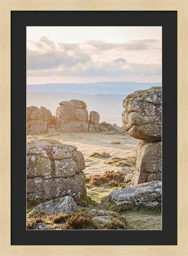 Haytor Rocks At Dawn