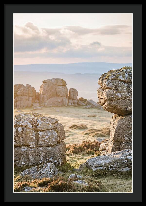 Haytor Rocks At Dawn