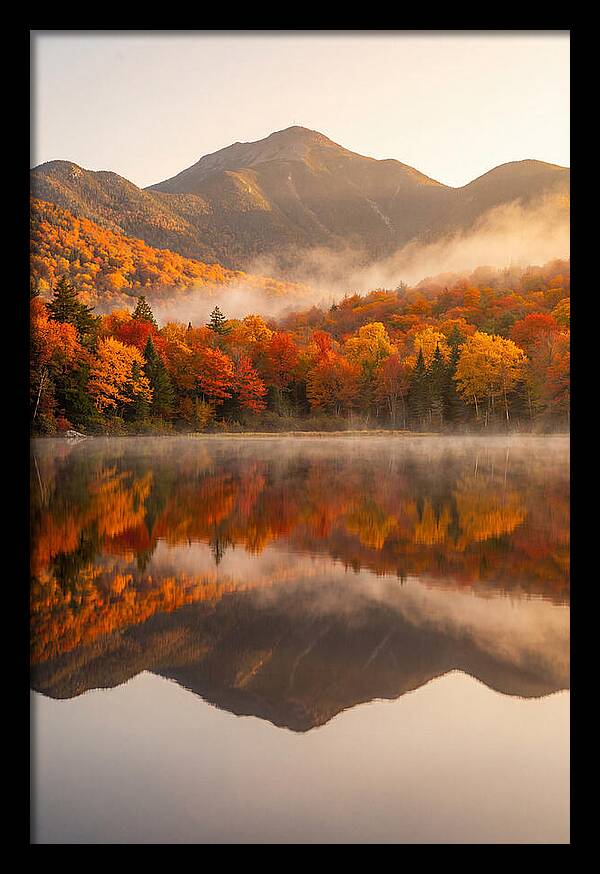 Heart Lake At Autumn Dawn