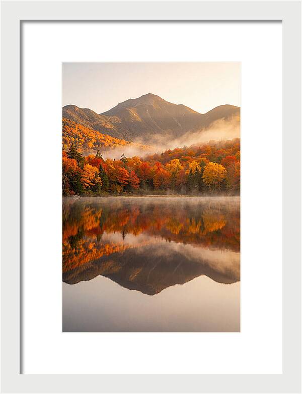 Heart Lake At Autumn Dawn