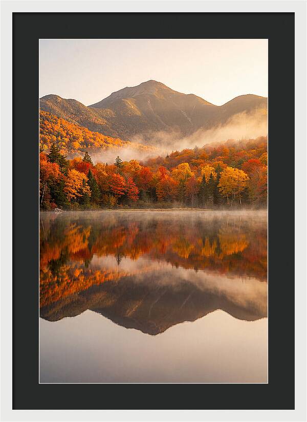 Heart Lake At Autumn Dawn