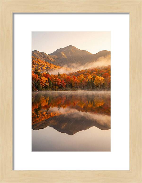 Heart Lake At Autumn Dawn