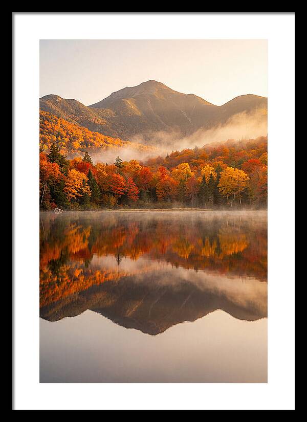 Heart Lake At Autumn Dawn