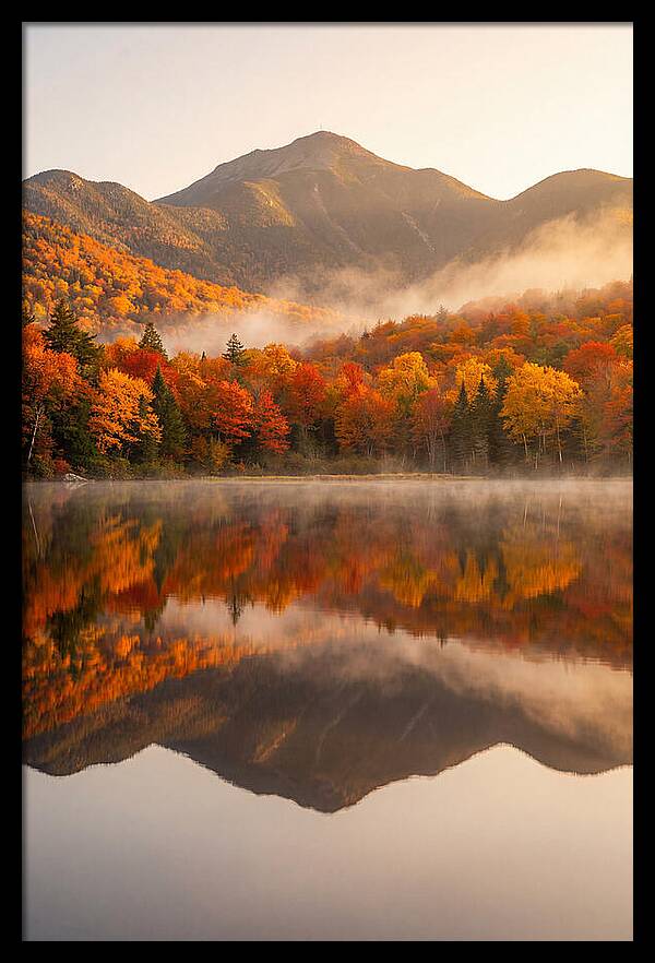 Heart Lake At Autumn Dawn
