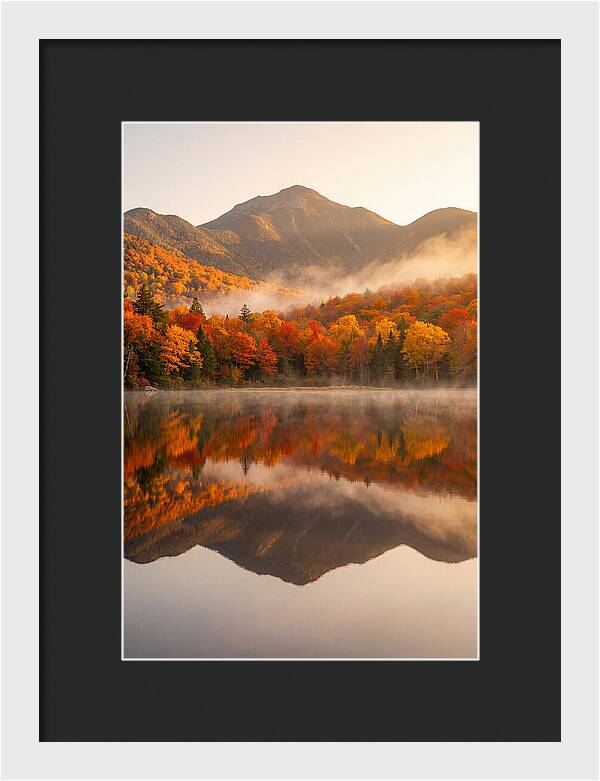 Heart Lake At Autumn Dawn