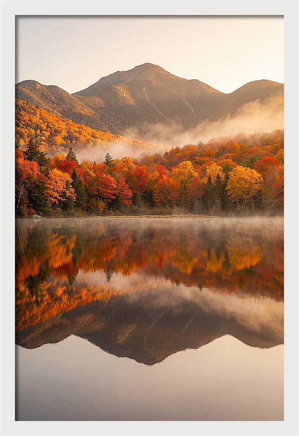 Heart Lake At Autumn Dawn