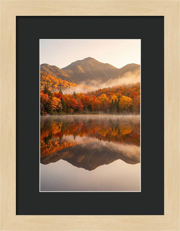 Heart Lake At Autumn Dawn