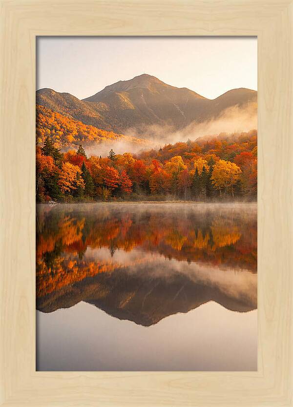 Heart Lake At Autumn Dawn