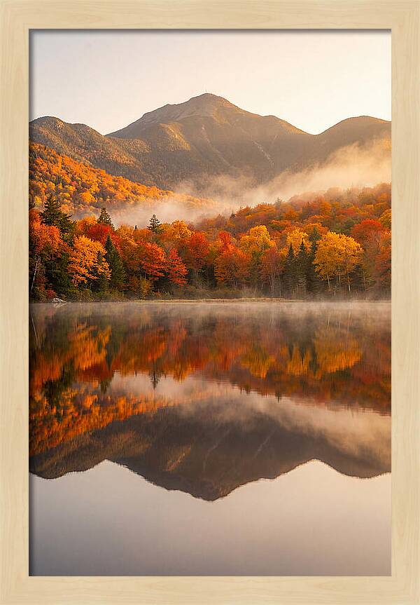 Heart Lake At Autumn Dawn