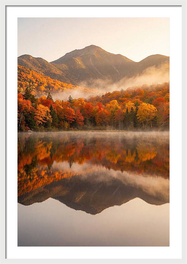 Heart Lake At Autumn Dawn