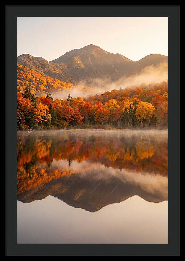 Heart Lake At Autumn Dawn