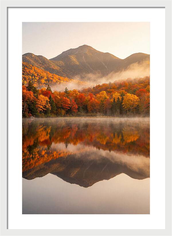Heart Lake At Autumn Dawn