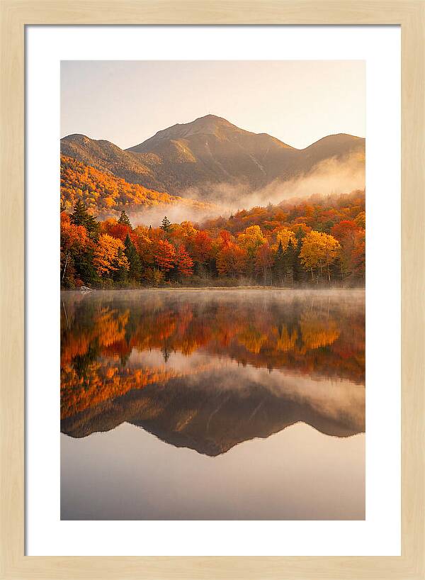 Heart Lake At Autumn Dawn