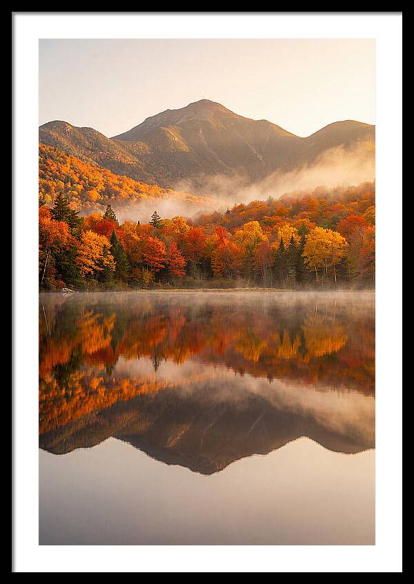 Heart Lake At Autumn Dawn