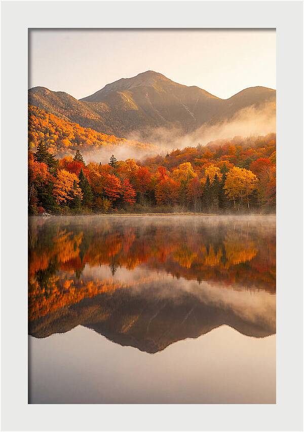Heart Lake At Autumn Dawn