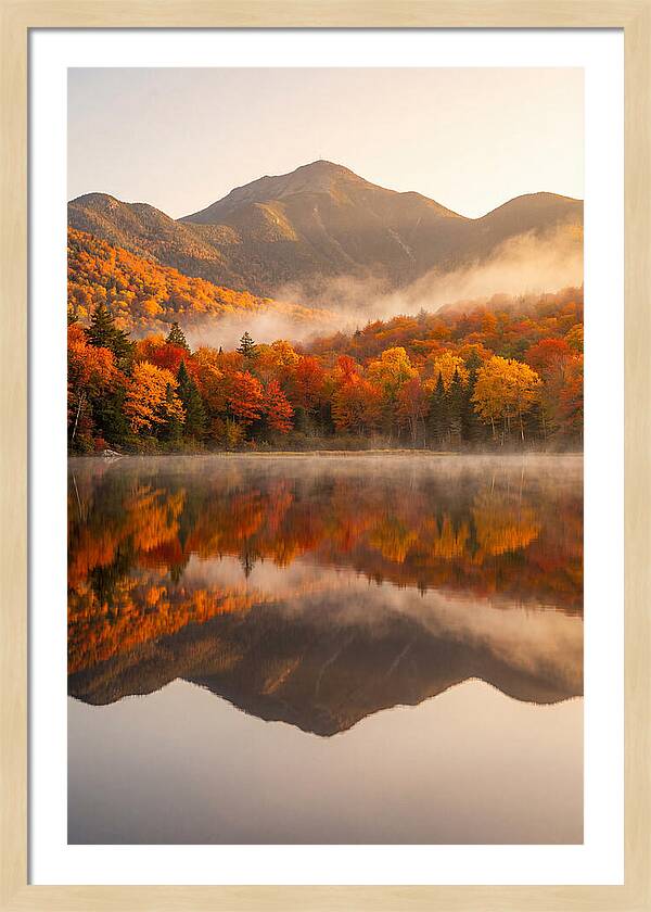 Heart Lake At Autumn Dawn