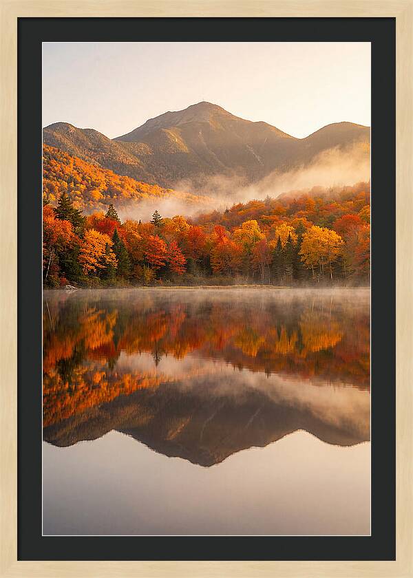 Heart Lake At Autumn Dawn