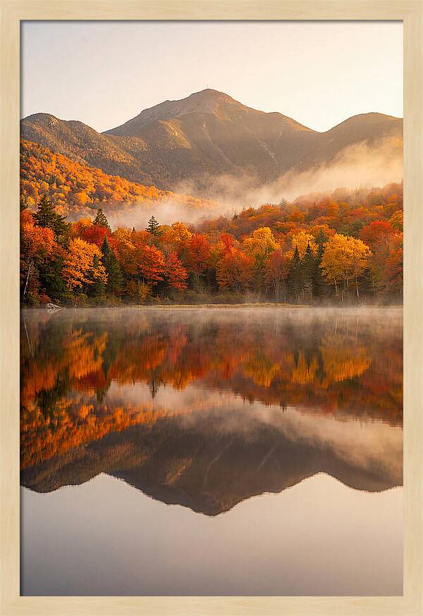 Heart Lake At Autumn Dawn