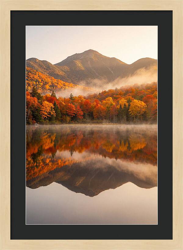 Heart Lake At Autumn Dawn