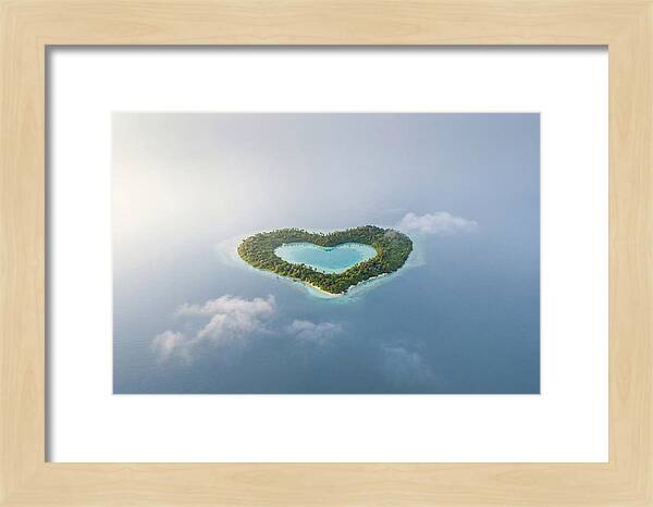 Heart Shaped Tropical Paradise