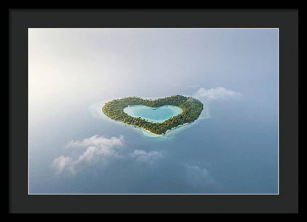 Heart Shaped Tropical Paradise