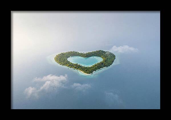 Heart Shaped Tropical Paradise