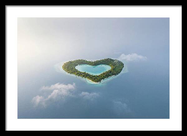 Heart Shaped Tropical Paradise