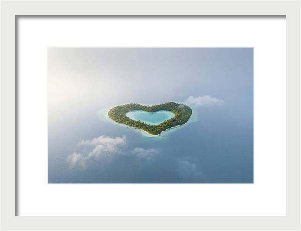 Heart Shaped Tropical Paradise
