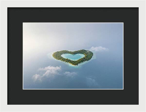 Heart Shaped Tropical Paradise