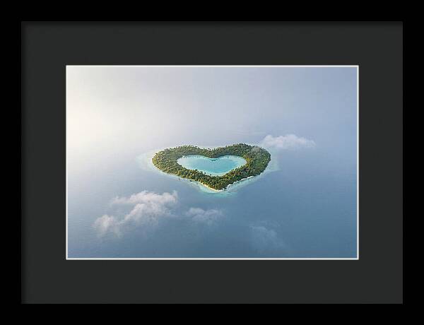 Heart Shaped Tropical Paradise
