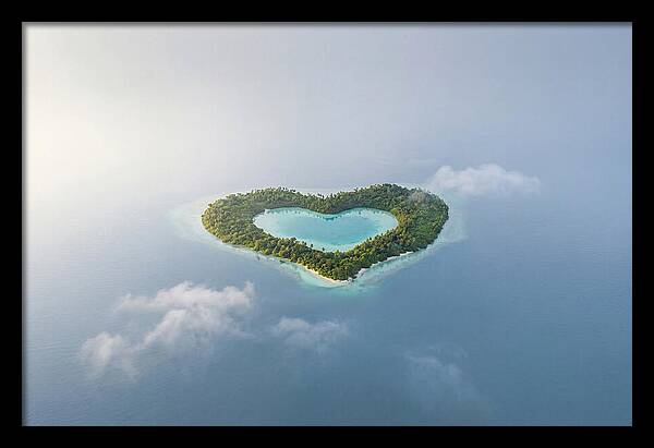 Heart Shaped Tropical Paradise
