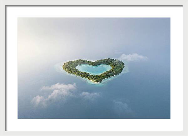Heart Shaped Tropical Paradise