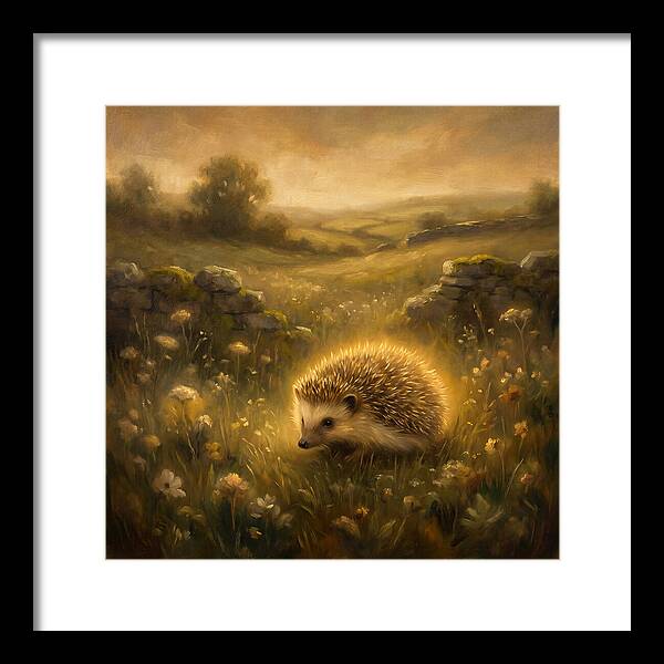 Hedgehog In Meadow