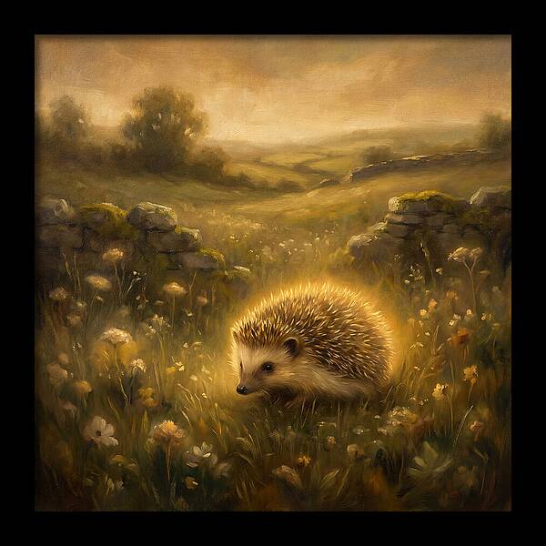Hedgehog In Meadow