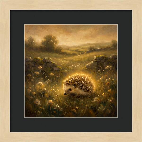 Hedgehog In Meadow